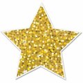 Ashley Productions Decorative Magnetic Stars, 3in, 12 Pieces, Gold ASH30400